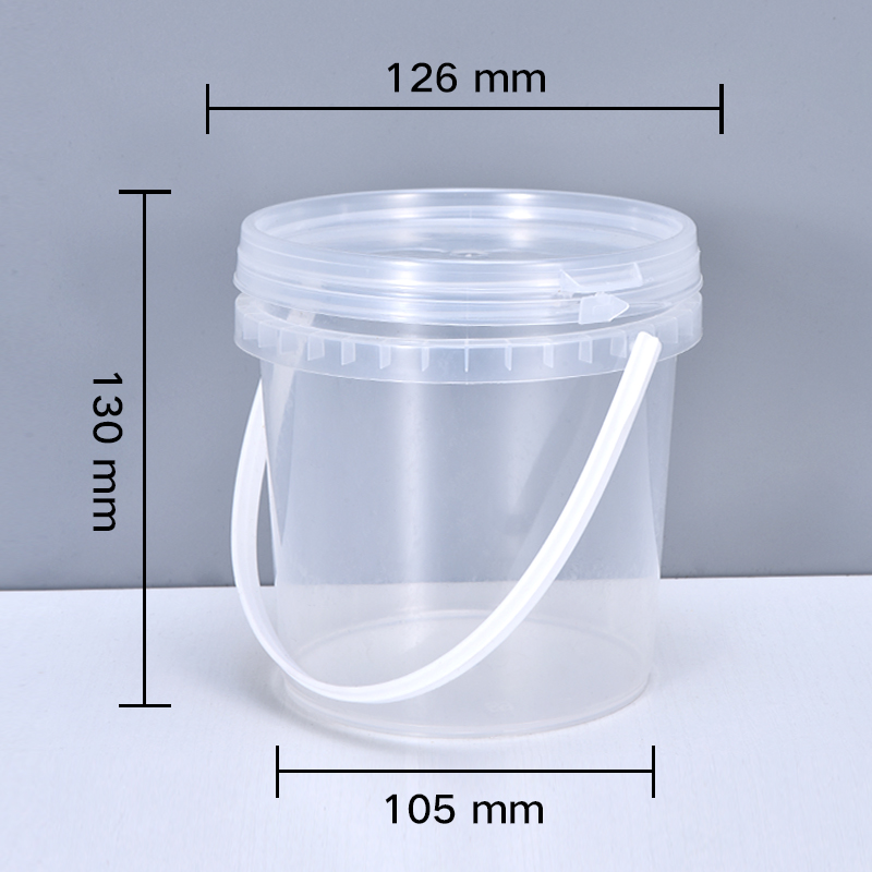 Empty 1L plastic bucket with L - огляд і ціна Water Bottle Blank