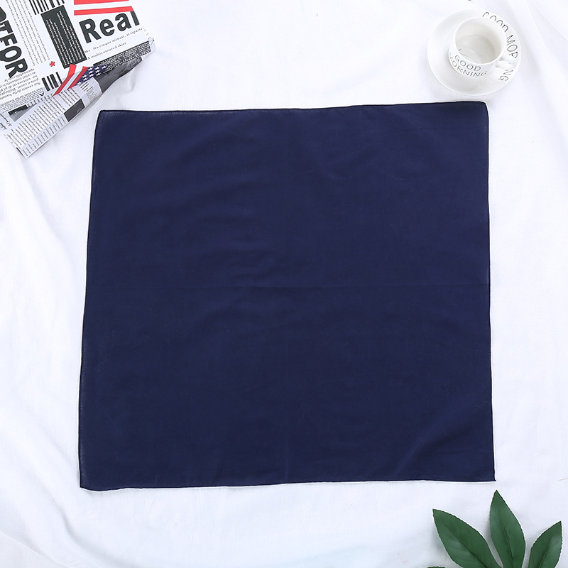 Headscarf Cotton Solid Color R - огляд і ціна Bandana Blank White
