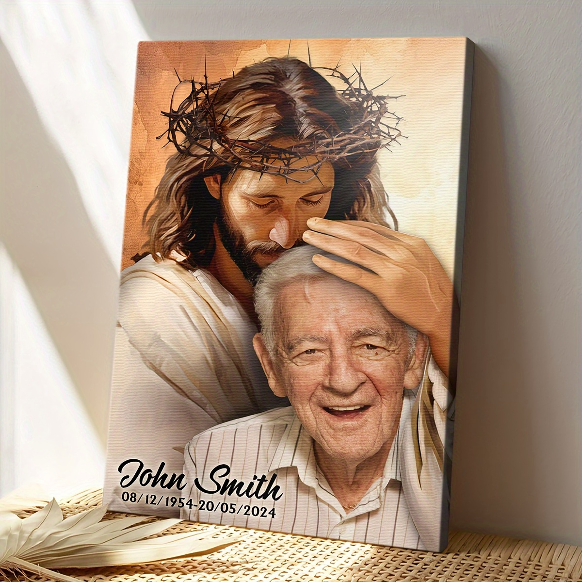 2D Flat-Custom Religious Memor - огляд і ціна Canvas Wrap Ready
