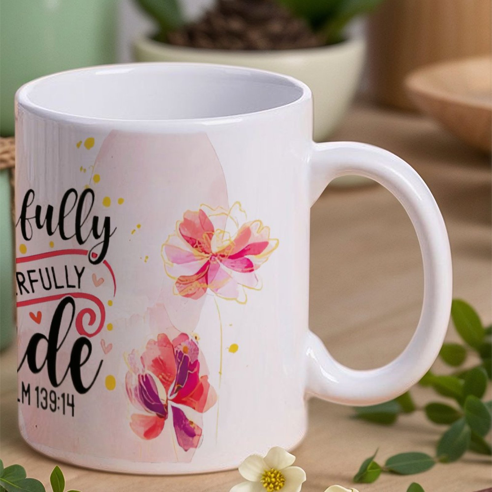 Fearfully And Wonderfully Made - огляд і ціна Sublimation Mug White