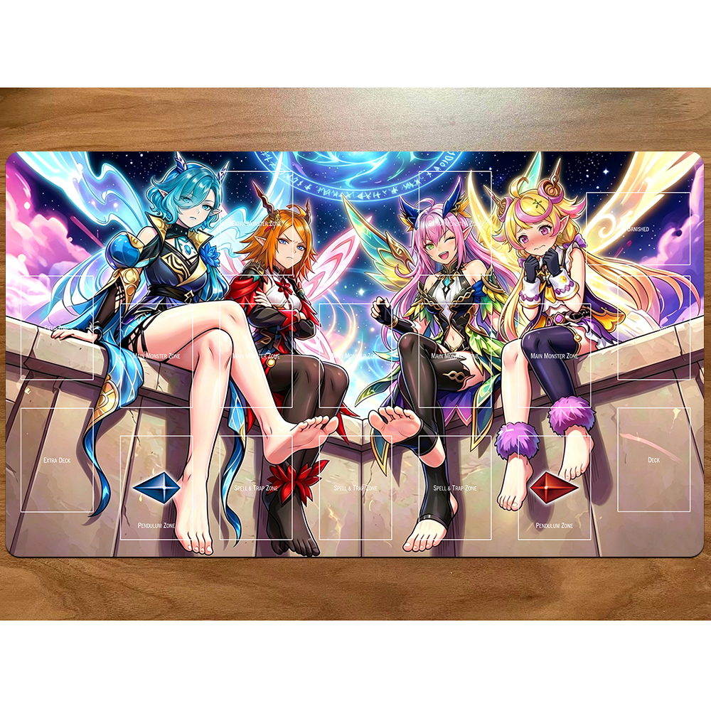 Yu-Gi-Oh Playmat Elfnote Regin - огляд і ціна Door Mat Blank