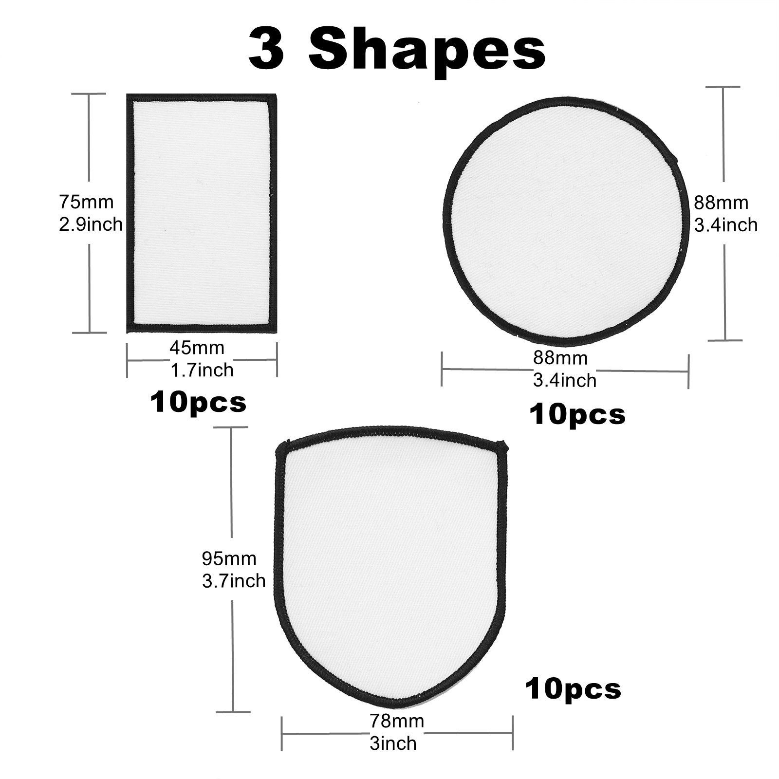 30Pcs/Lot Sublimation Blank Ir - огляд і ціна Hat Sublimation Blank