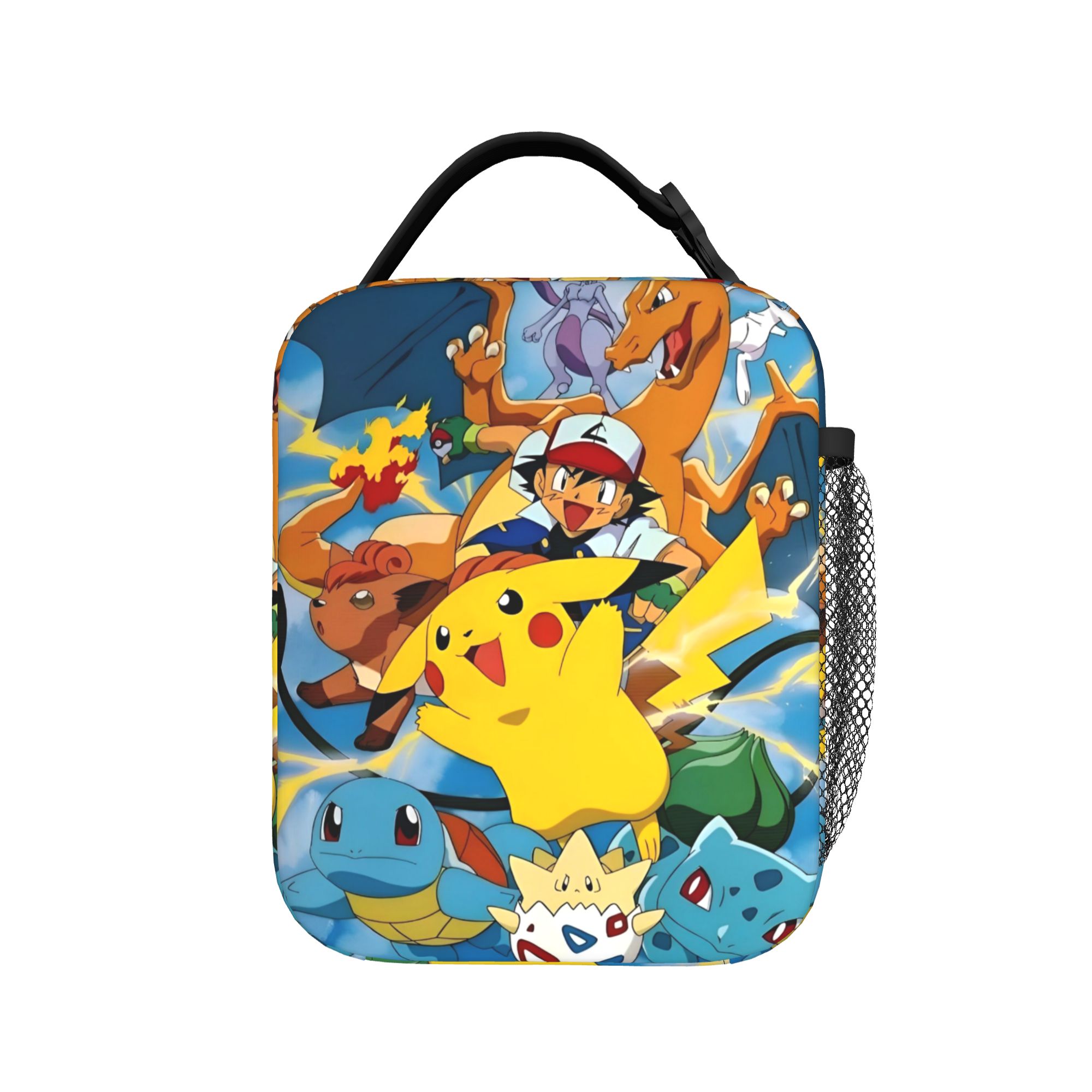 Cute Cartoon Manga Poke-Mon In - огляд і ціна Tote Bag Sublimation