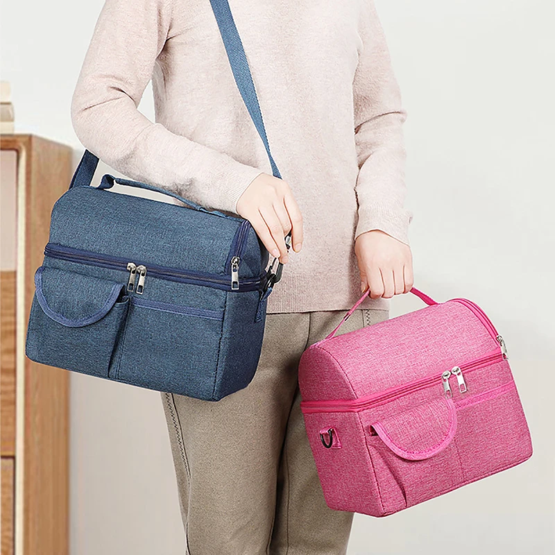 Large Insulated Lunch Box Leak - огляд і ціна Tote Bag Sublimation