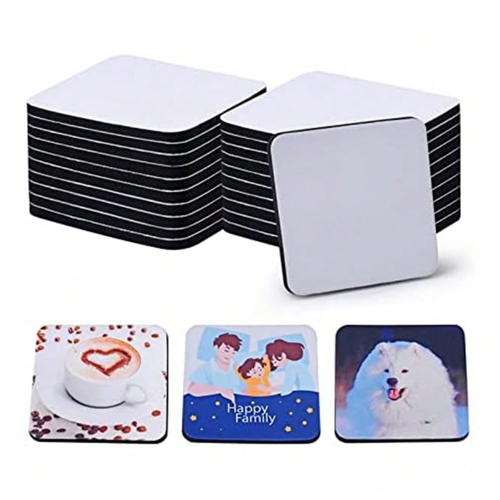 1PCS Square Sublimation Blanks - огляд і ціна Coaster Sublimation Blank