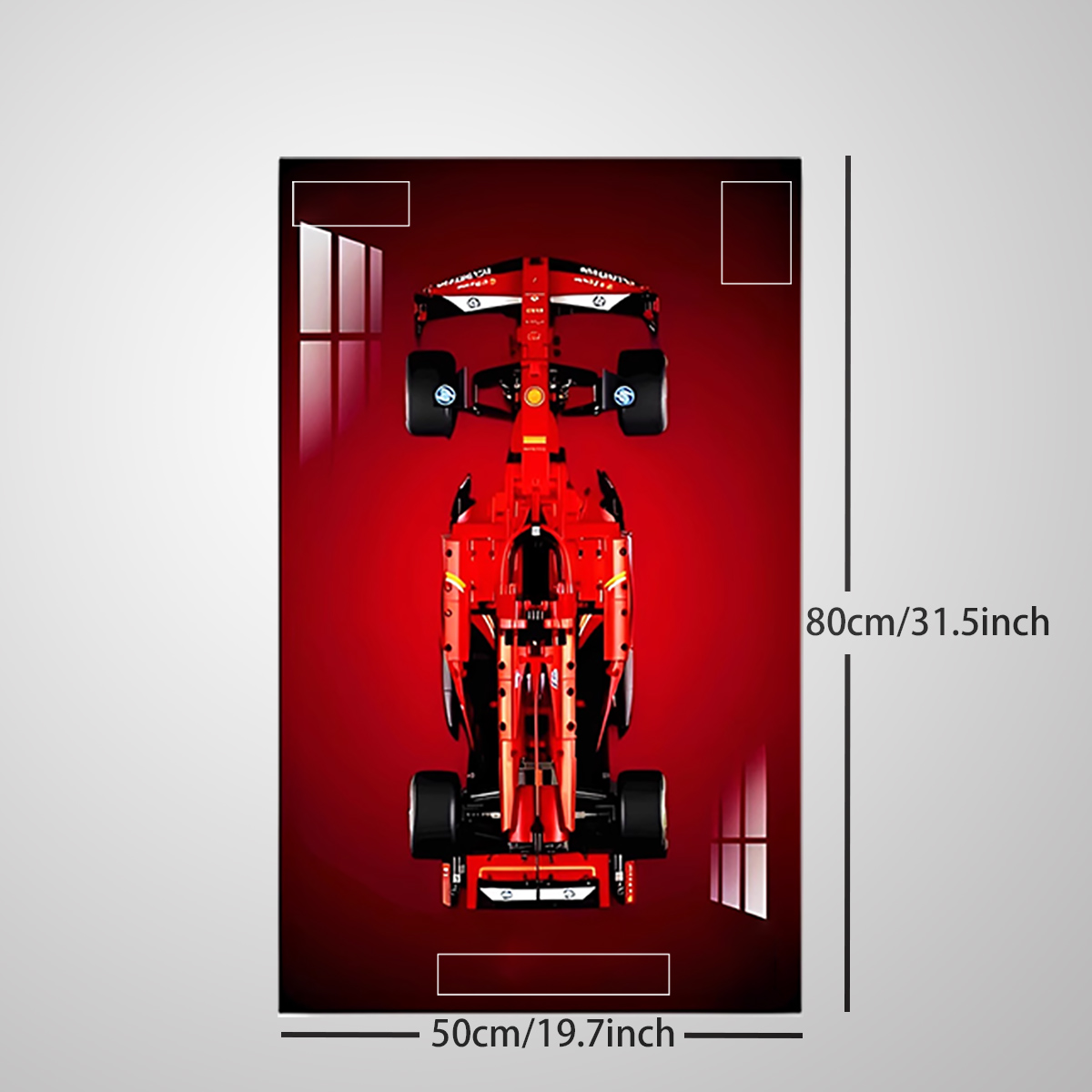 Display Wallboard Wall Mount D - огляд і ціна Photo Acrylic Block