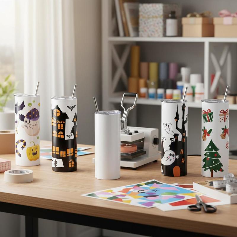 16 Pack Sublimation Insulated  - огляд і ціна Tumbler 20Oz White