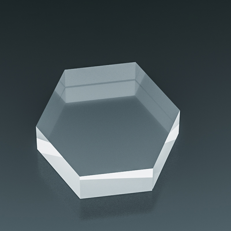 Clear Polished Hexagonal Acryl - огляд і ціна Photo Acrylic Block