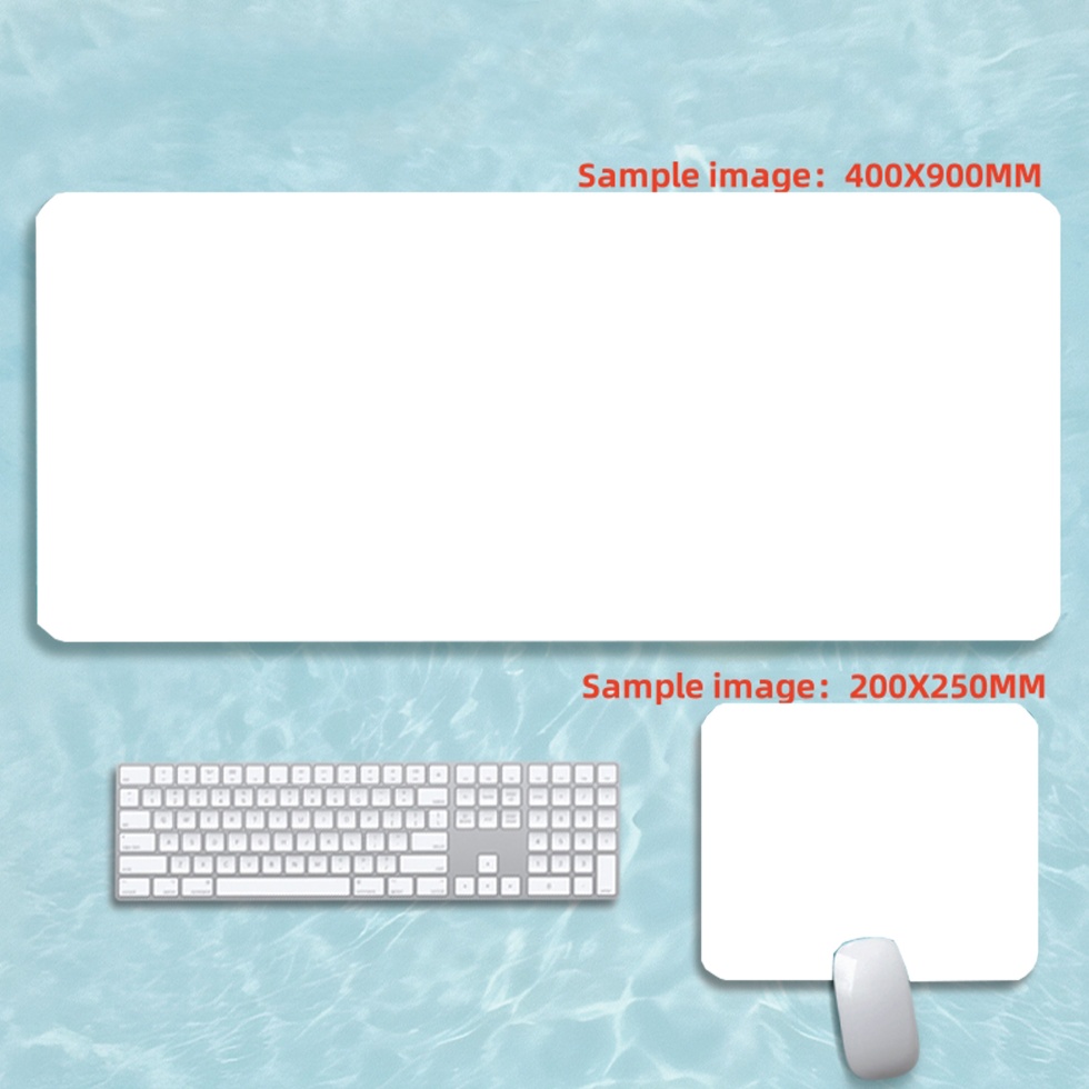 White Mousepad Xxl Black Mouse - огляд і ціна Mouse Pad Blank Sublimation