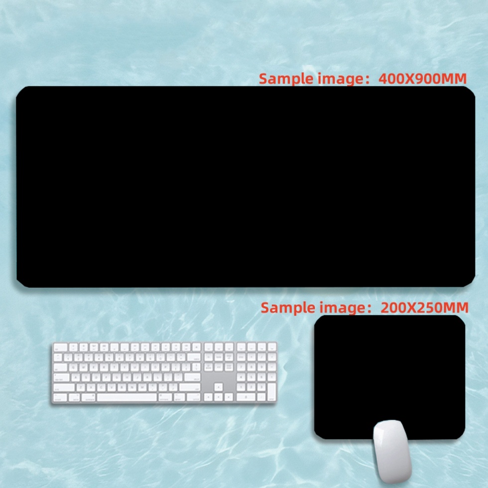White Mousepad Xxl Black Mouse - огляд і ціна Mouse Pad Blank Sublimation