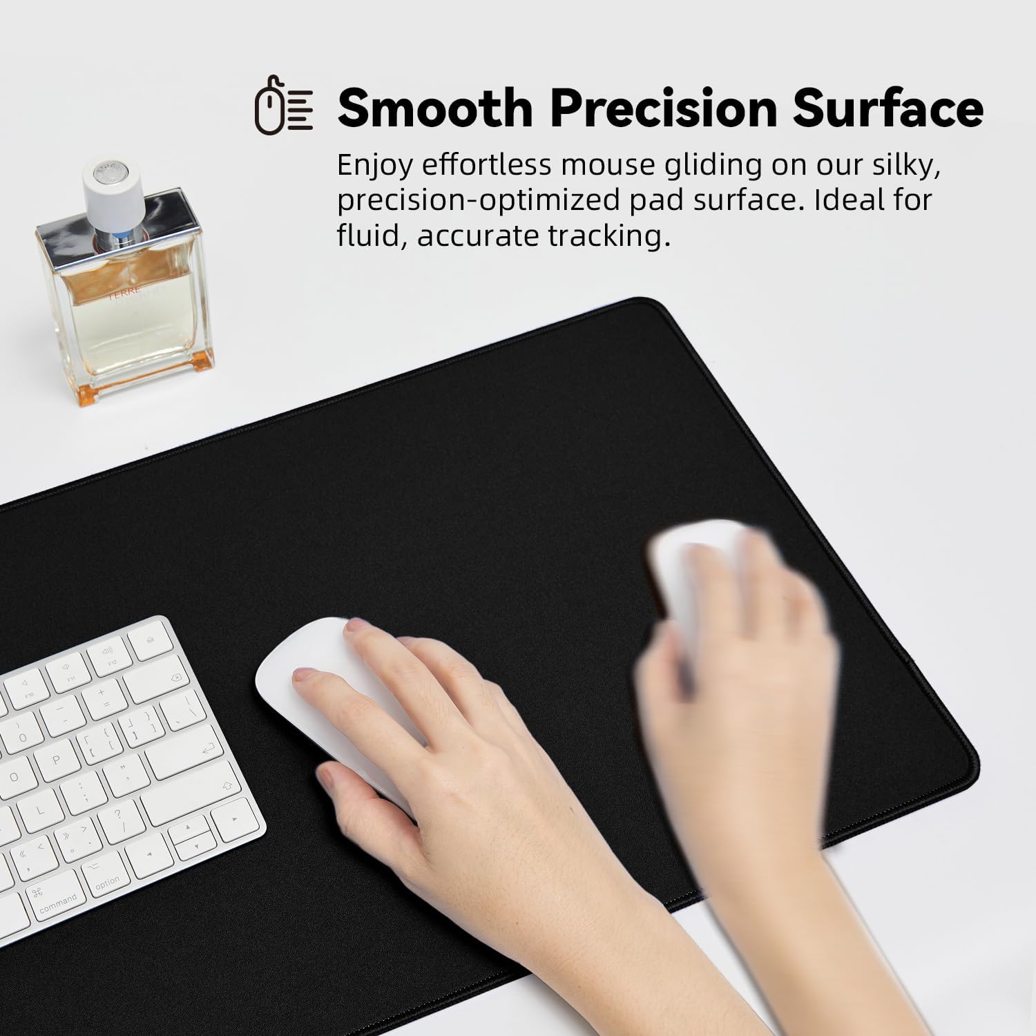 White Mousepad Xxl Black Mouse - огляд і ціна Mouse Pad Blank Sublimation