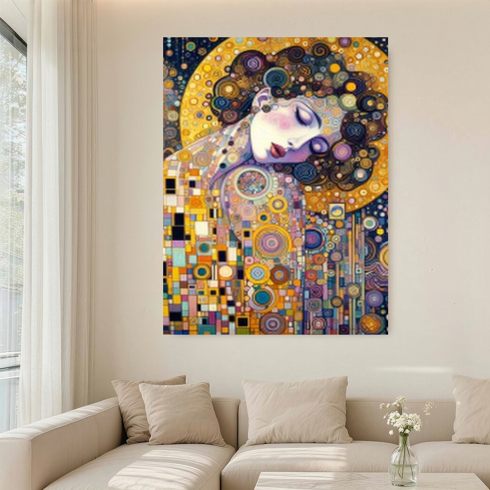Framed S Gustav Klimt Inspired - огляд і ціна Canvas Wrap Ready