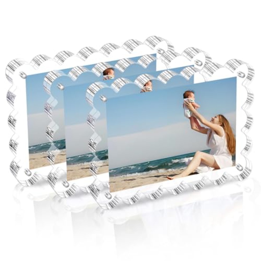 3 Pack Acrylic Picture Frame.  - огляд і ціна Photo Acrylic Block