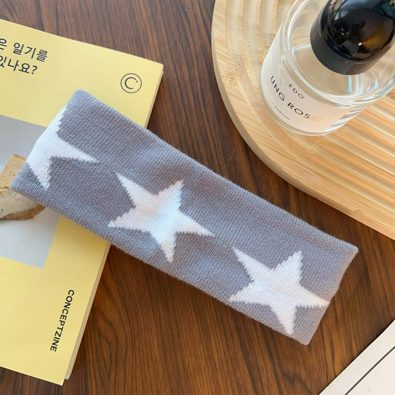 Star Embroidery Sports Headban - огляд і ціна Bandana Blank White