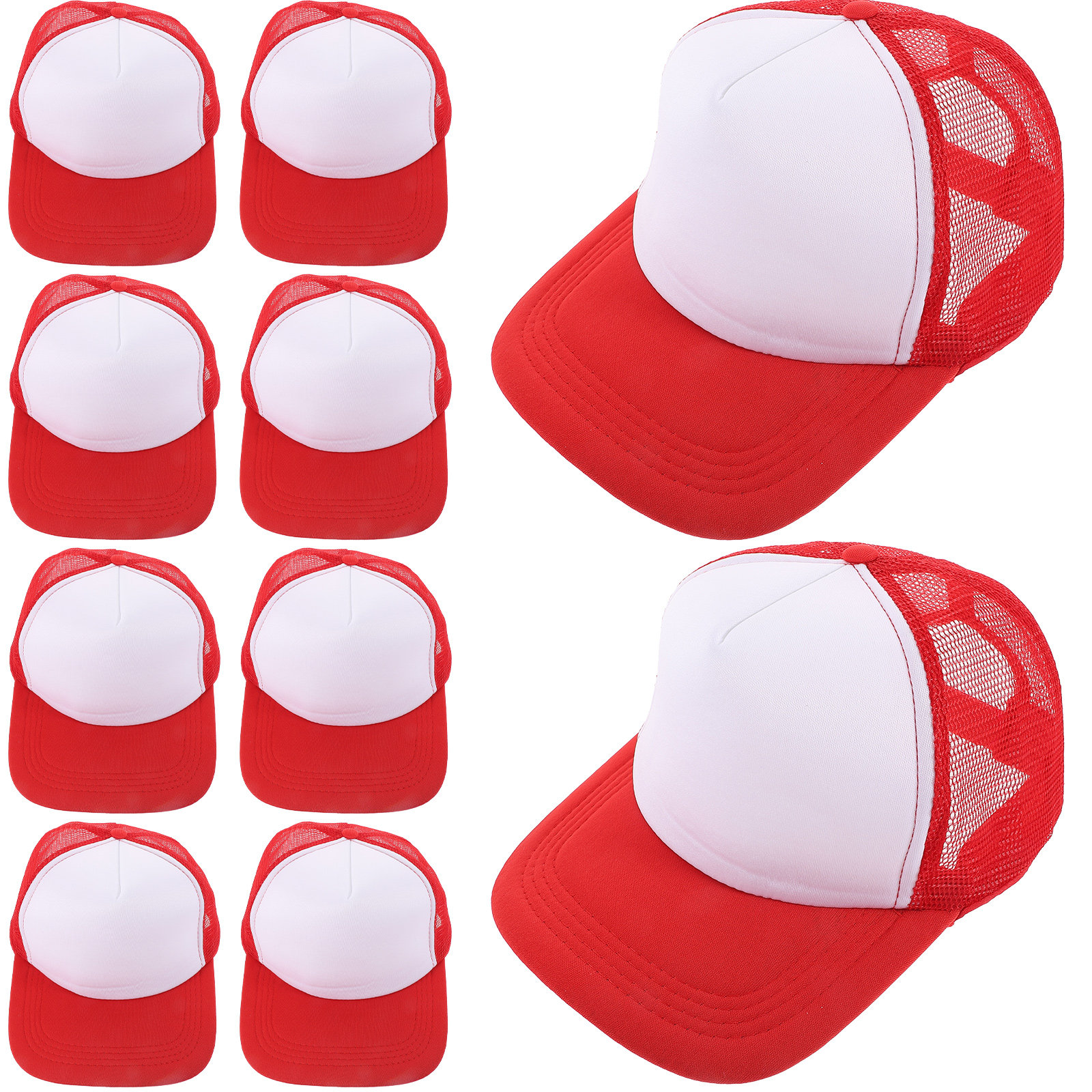 10Pcs DIY Blank Baseball Hats  - огляд і ціна Hat Sublimation Blank