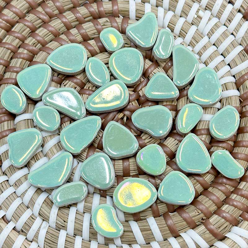 50g Porcelain DIY irregular Ph - огляд і ціна Ceramic Tile Blank