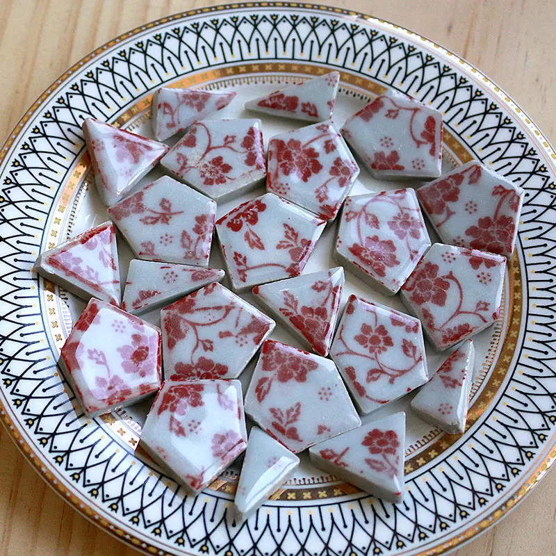 100g Oval Ceramic Mosaic Tiles - огляд і ціна Ceramic Tile Blank