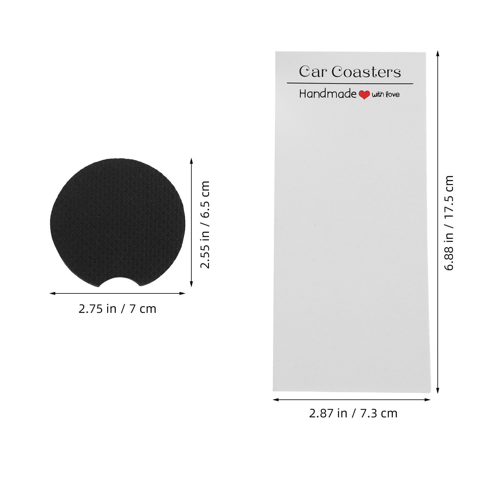 1Set Sublimation Blank Car Coa - огляд і ціна Coaster Sublimation Blank