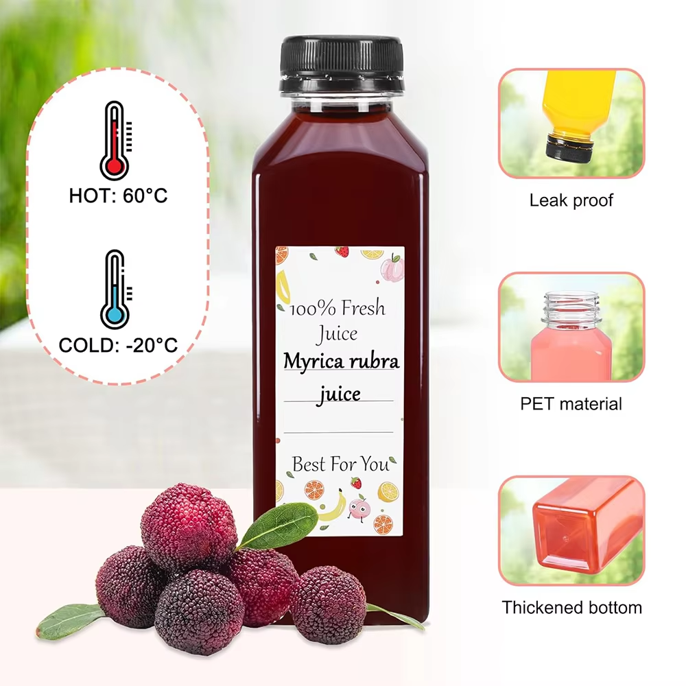 500ML Juice Bottles with Caps  - огляд і ціна Water Bottle Blank