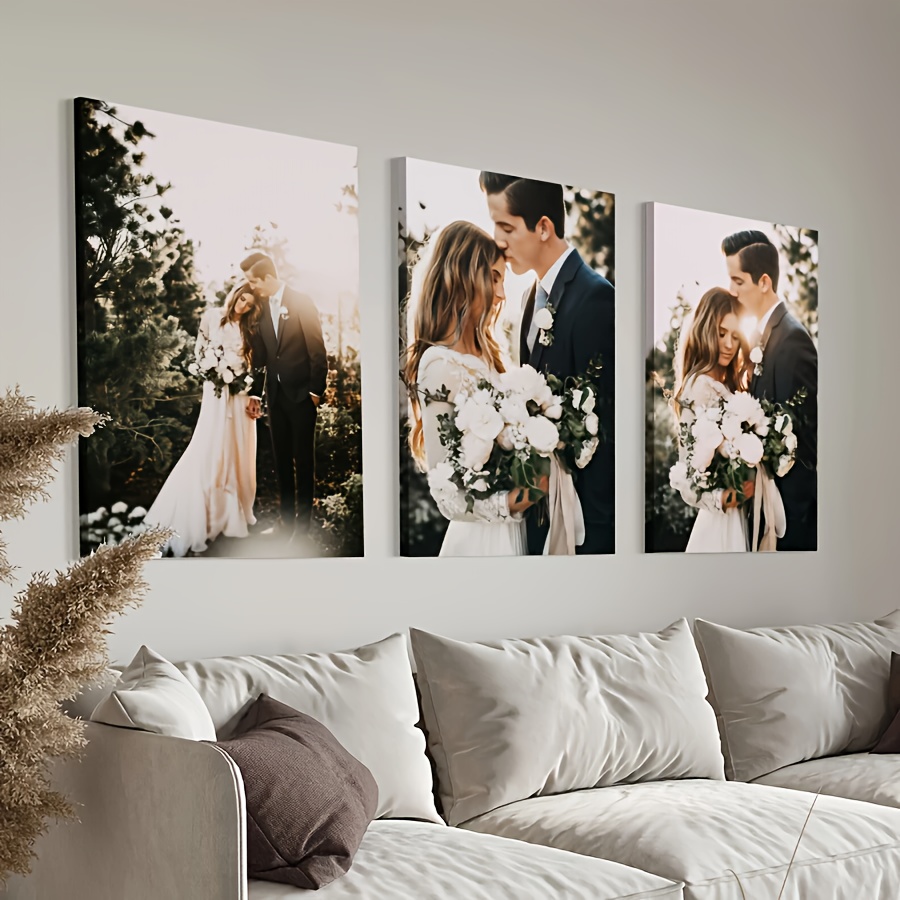 2D Flat, 3pcs 3pcs Personalize - огляд і ціна Canvas Wrap Ready