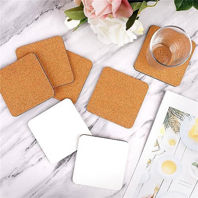ABGE-40 PCS Sublimation Coaste - огляд і ціна Coaster Sublimation Blank
