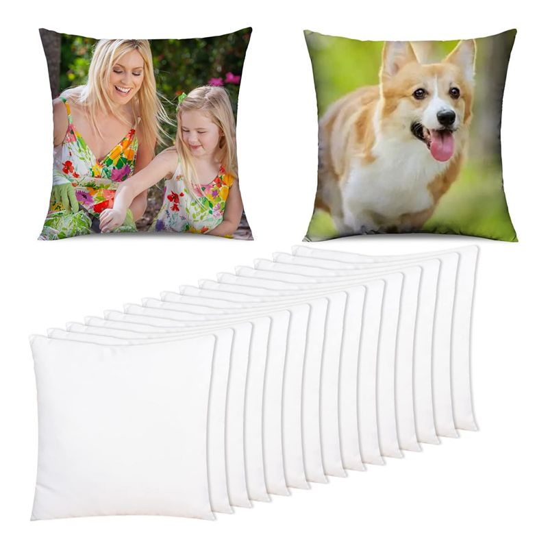 SEWS-15 Piece Sublimation Blan - огляд і ціна Pillow Cover Sublimation