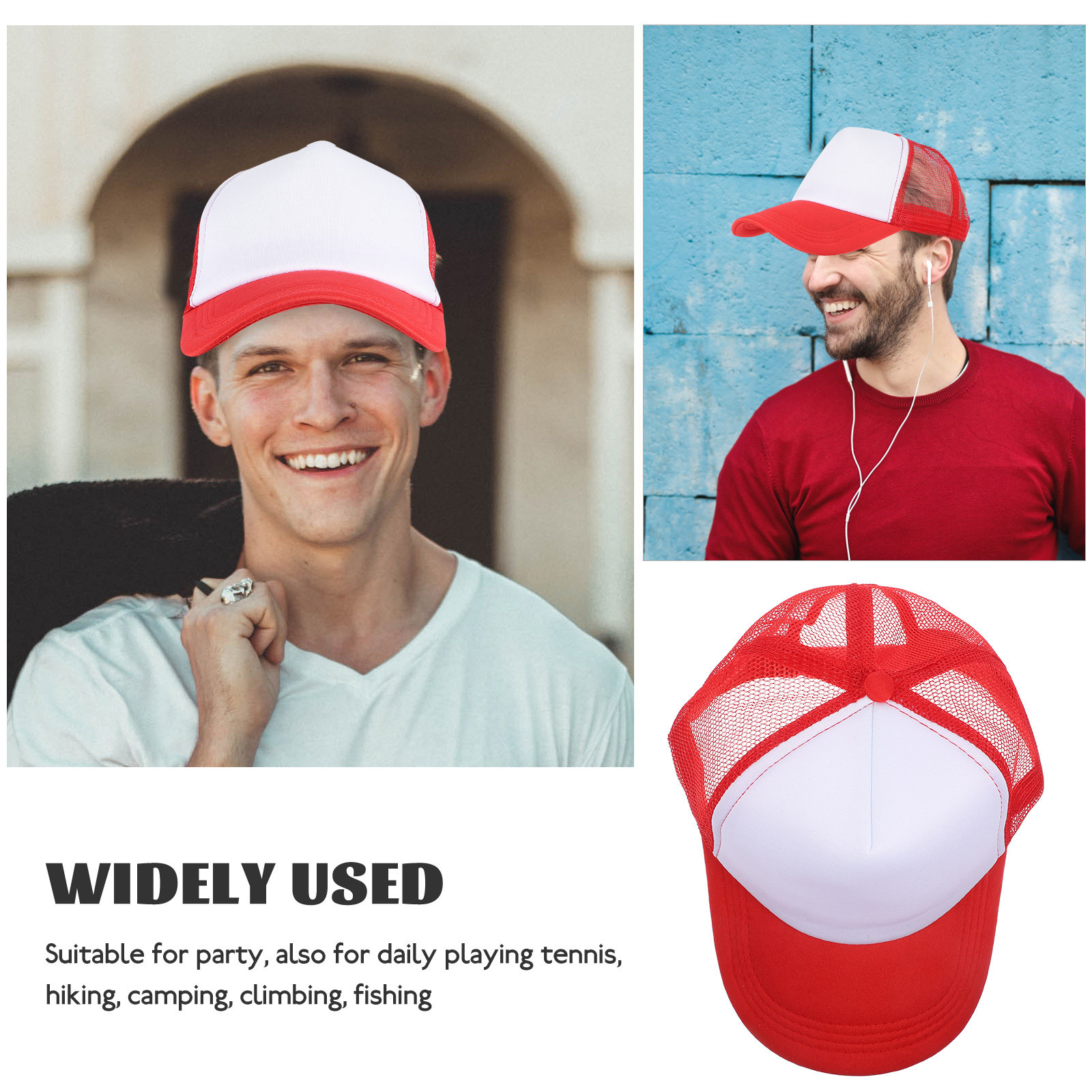 10Pcs Blank Sublimation Baseba - огляд і ціна Hat Sublimation Blank