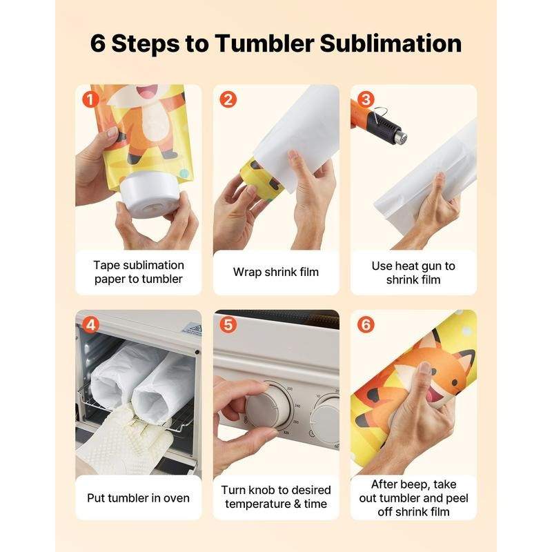 Sublimation Oven Machine, 13 Q - огляд і ціна Sublimation Mug White