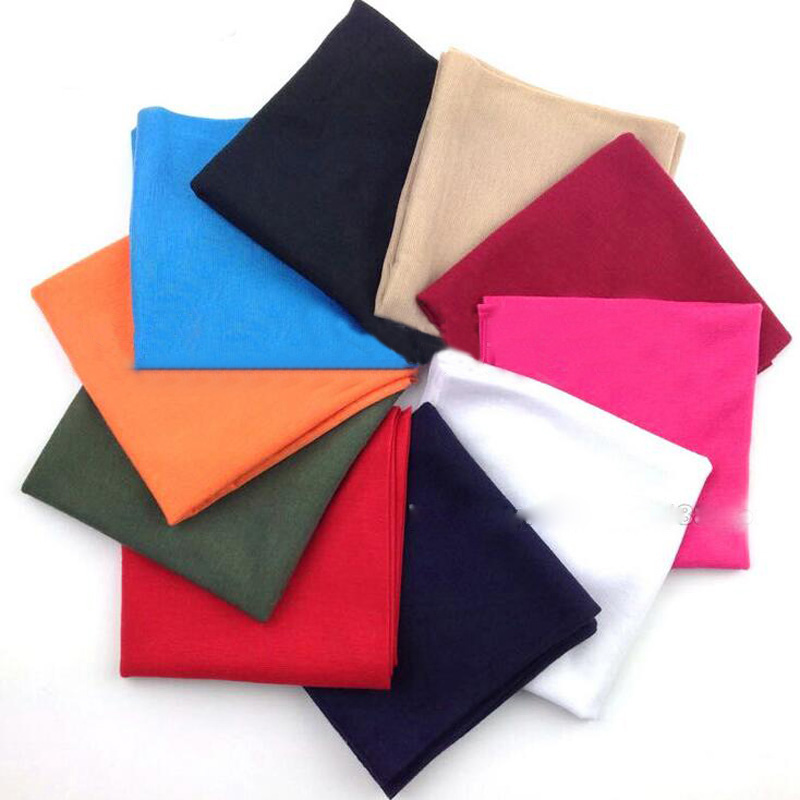 Solid Bandana Scarf Headband F - огляд і ціна Bandana Blank White