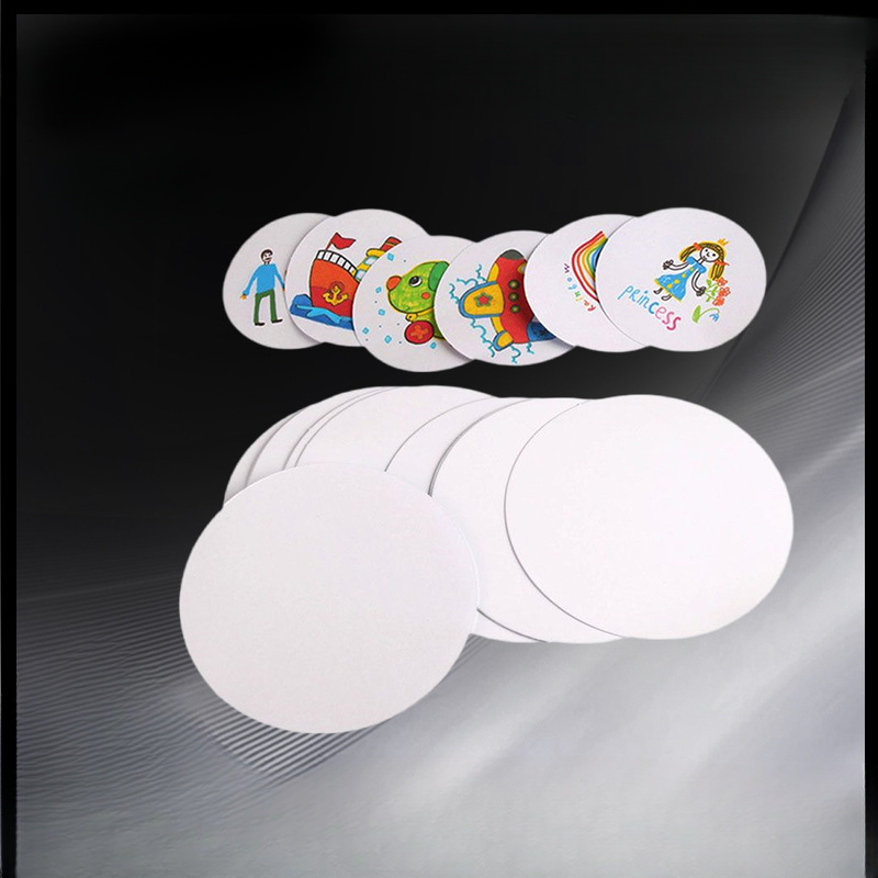 100pcs Round Paper for Button  - огляд і ціна Button Badge Blank