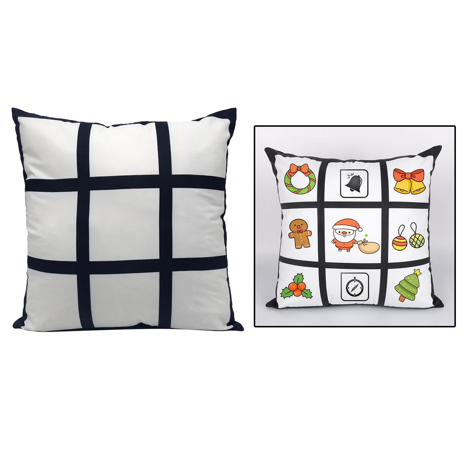 10pcs/lot Sublimation Blanks P - огляд і ціна Pillow Cover Sublimation
