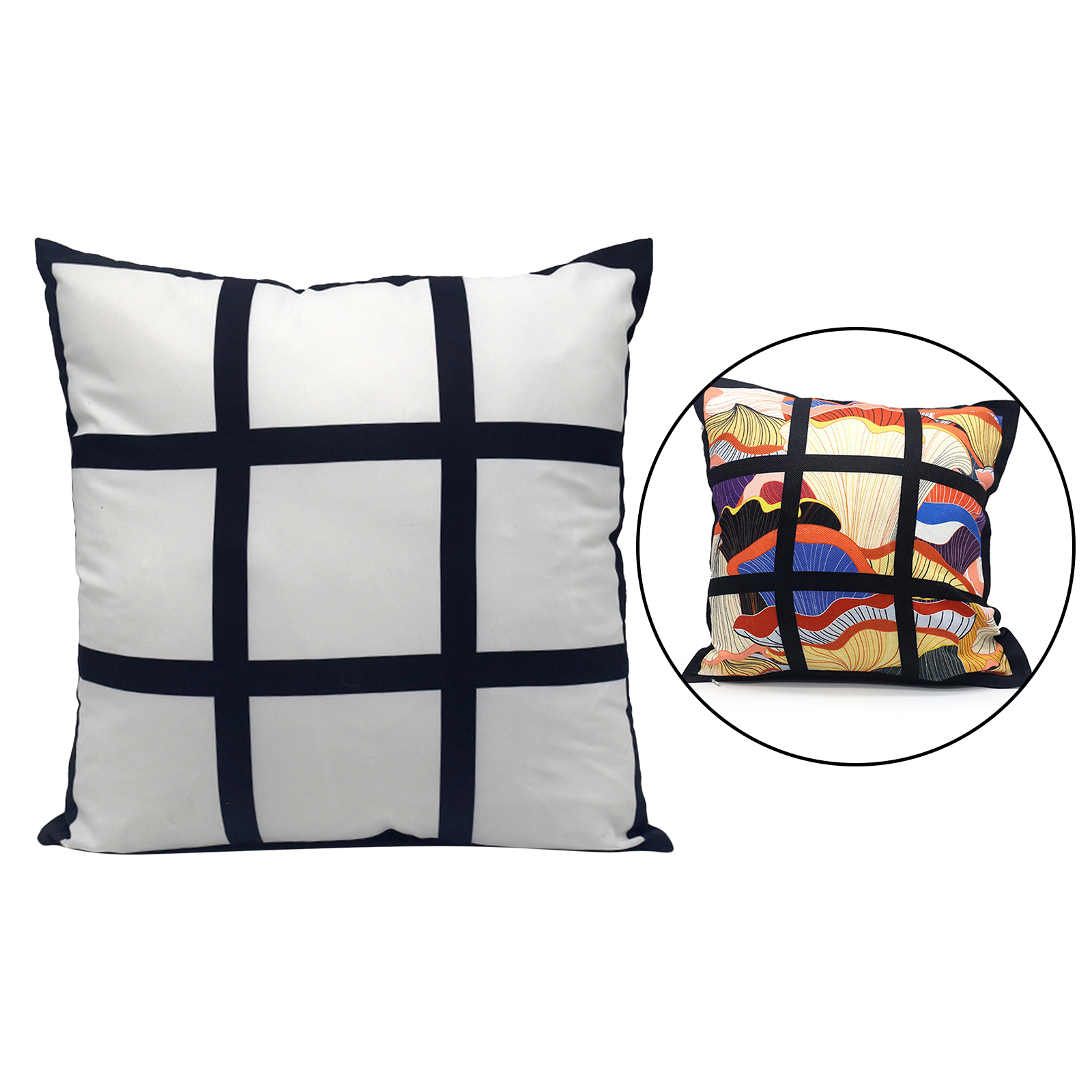 10pcs/lot Sublimation Blanks P - огляд і ціна Pillow Cover Sublimation
