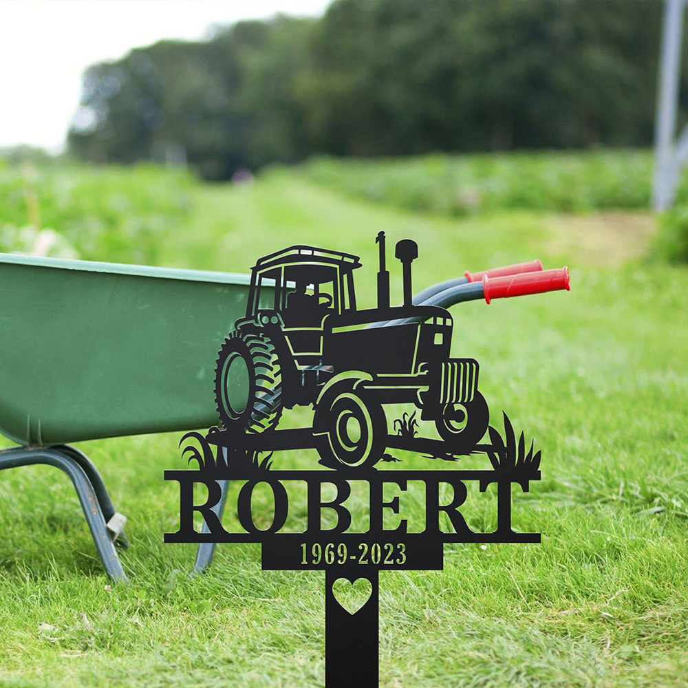 Custom Farmer Memorial Metal S - огляд і ціна Yard Sign Blank