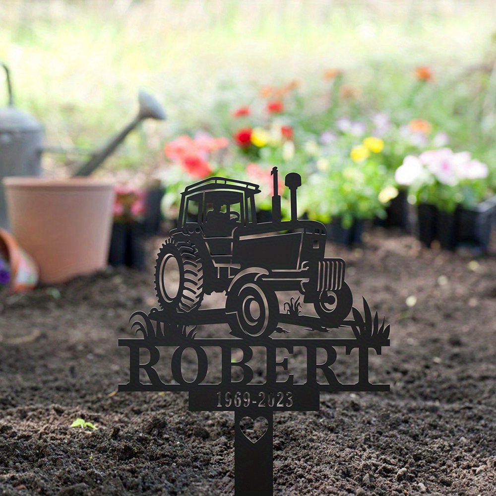 Custom Farmer Memorial Metal S - огляд і ціна Yard Sign Blank
