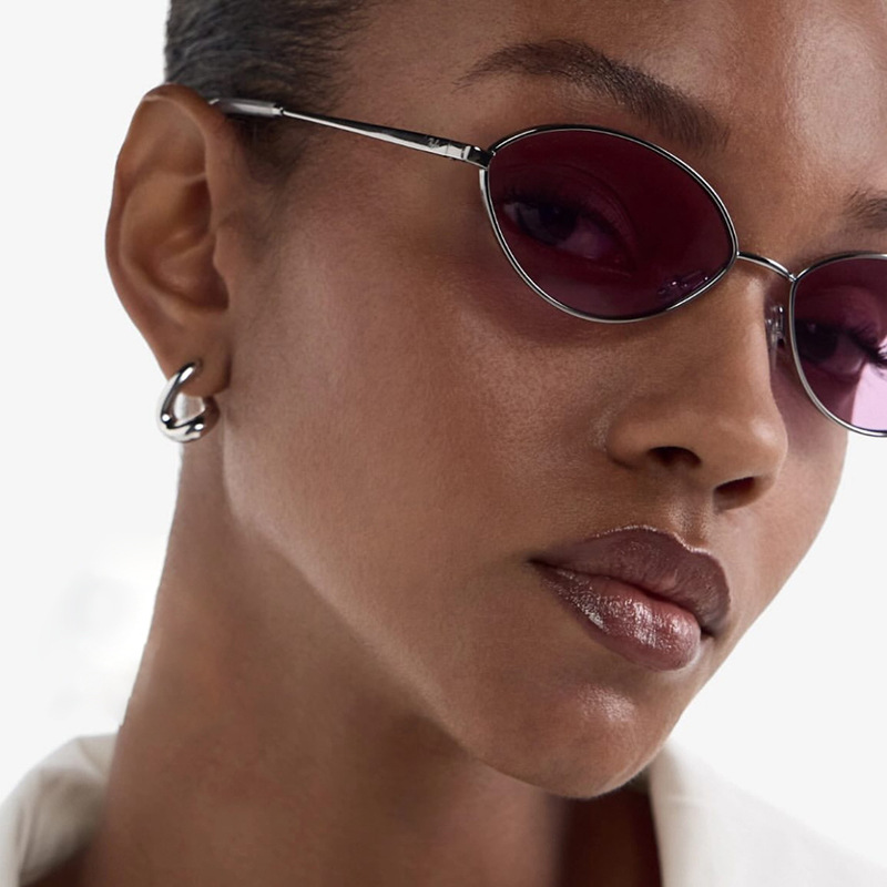 Retro Cat eye Woman Sunglasses - огляд і ціна Metal Photo Panel