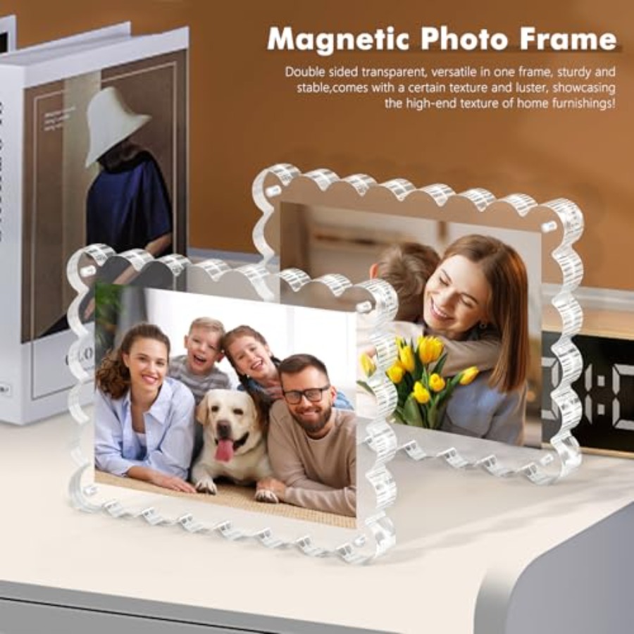 3Pack Magnetic Acrylic Picture - огляд і ціна Photo Acrylic Block