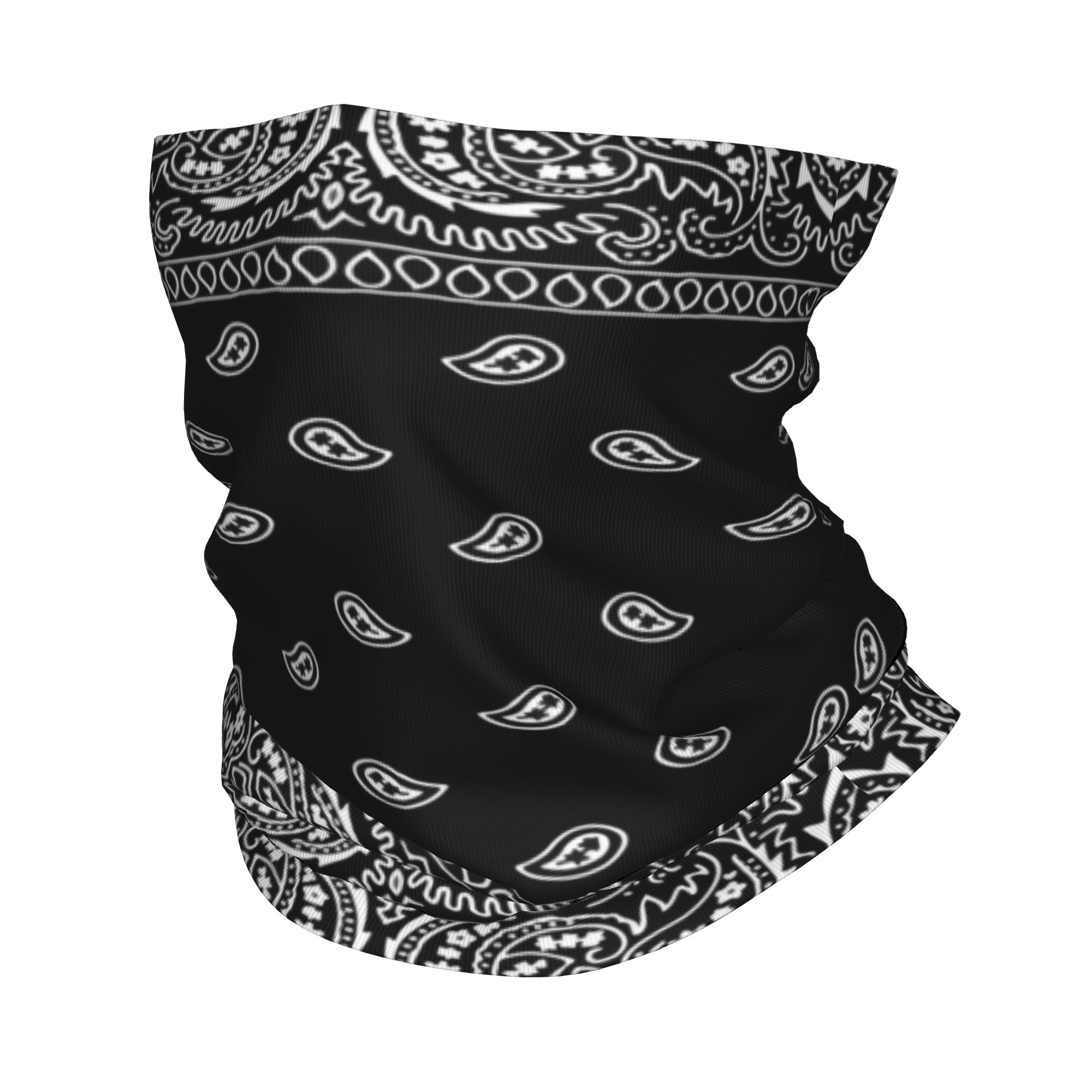 Custom Black and White Bandana - огляд і ціна Bandana Blank White