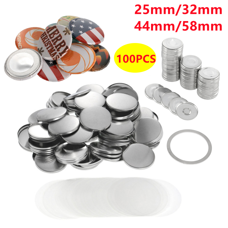 25/32/37/44/58mm Button Making - огляд і ціна Button Badge Blank