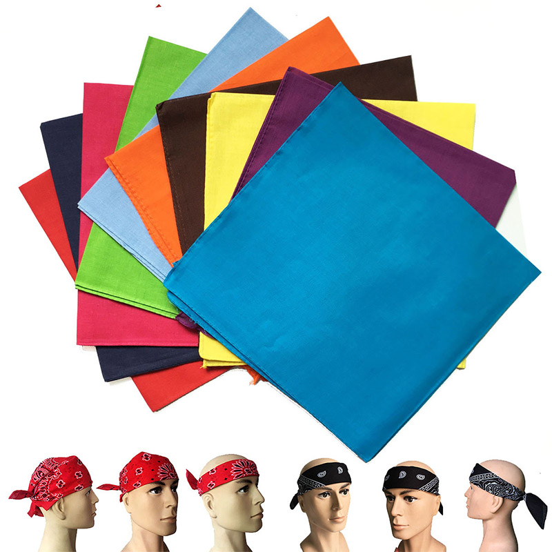High Quality Solid Hip Hop Cot - огляд і ціна Bandana Blank White