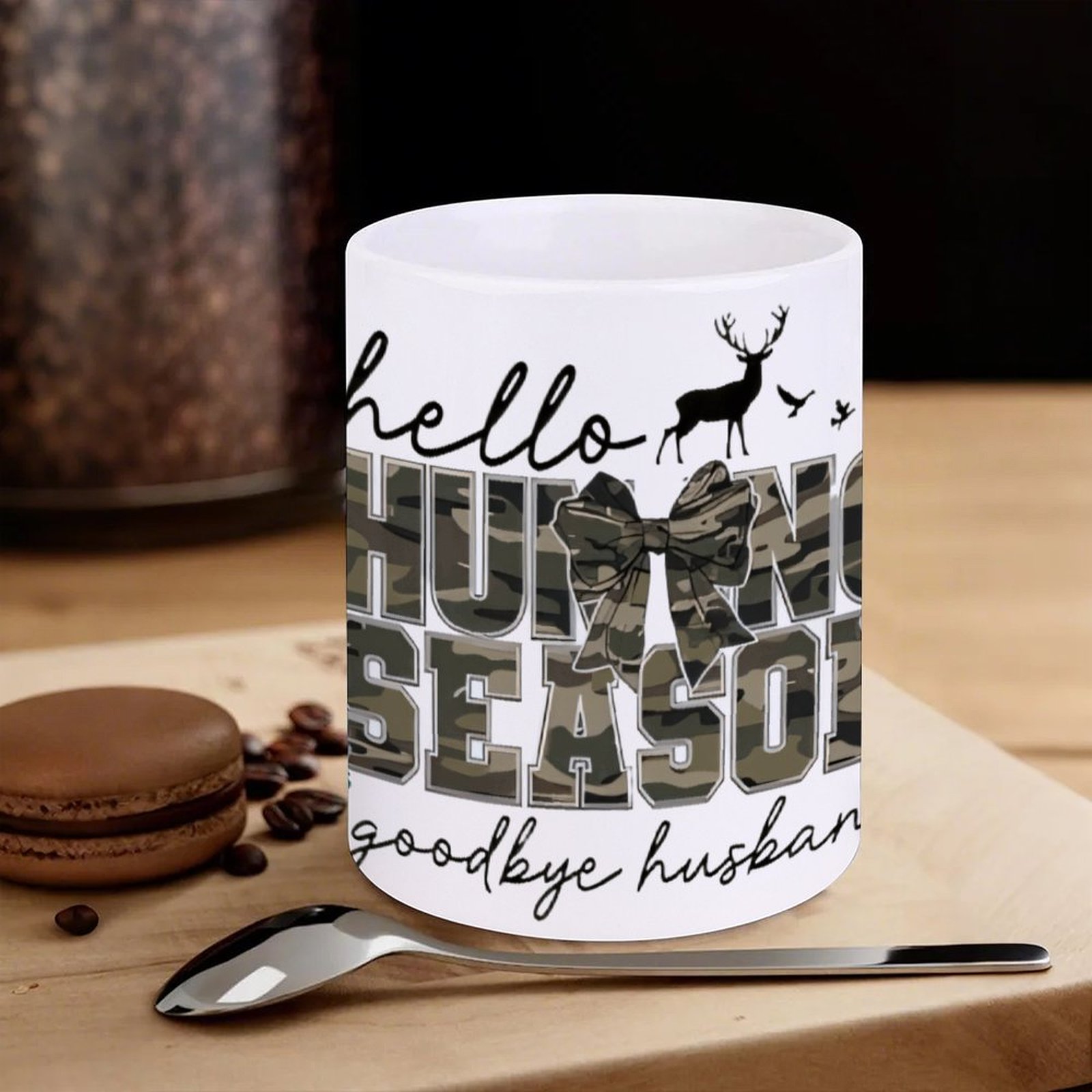 Hello Hunting Season Goodbye H - огляд і ціна Sublimation Mug White